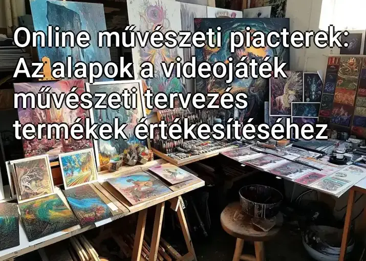 Online művészeti piacterek: Az alapok a videojáték művészeti tervezés termékek értékesítéséhez