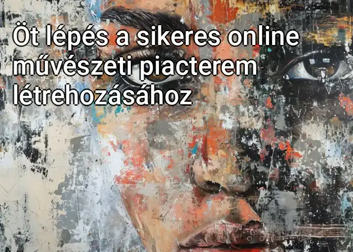 Öt lépés a sikeres online művészeti piacterem létrehozásához