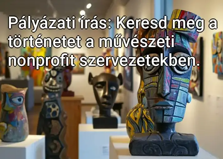 Pályázati írás: Keresd meg a történetet a művészeti nonprofit szervezetekben.