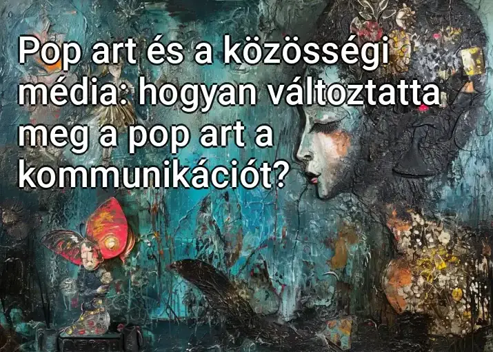 Pop art és a közösségi média: hogyan változtatta meg a pop art a kommunikációt?