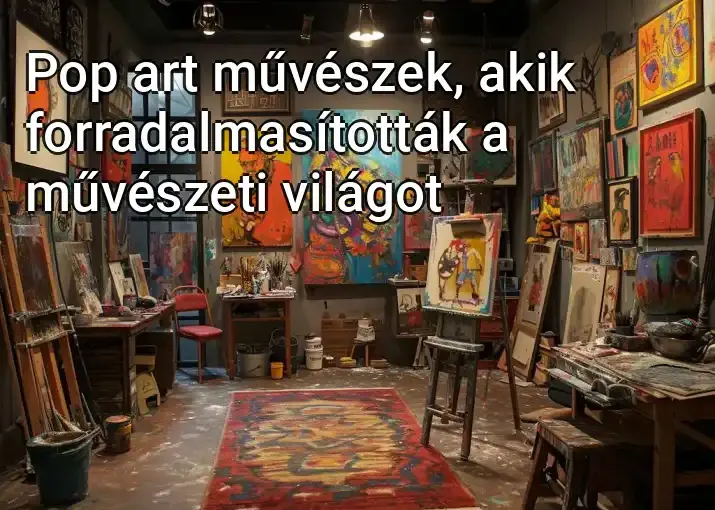 Pop art művészek, akik forradalmasították a művészeti világot