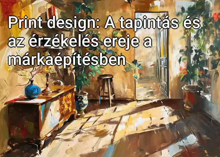 Print design: A tapintás és az érzékelés ereje a márkaépítésben