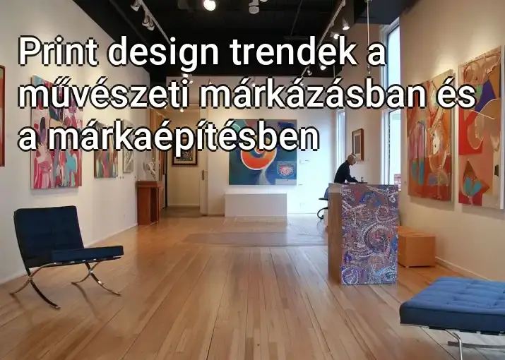 Print design trendek a művészeti márkázásban és a márkaépítésben