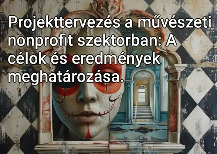 Projekttervezés a művészeti nonprofit szektorban: A célok és eredmények meghatározása.