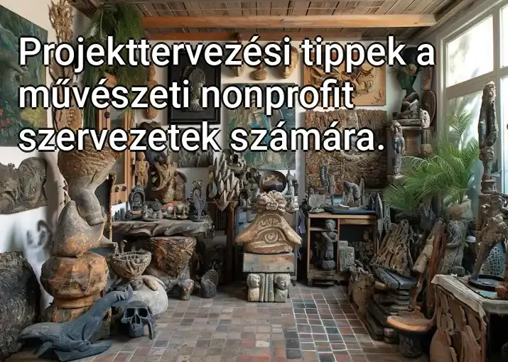 Projekttervezési tippek a művészeti nonprofit szervezetek számára.