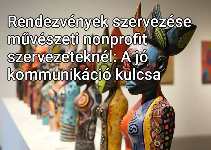 Rendezvények szervezése művészeti nonprofit szervezeteknél: A jó kommunikáció kulcsa