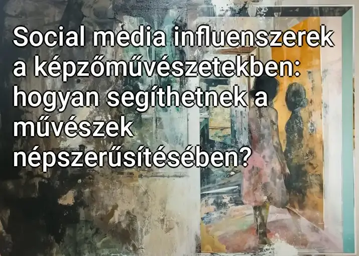 Social media influenszerek a képzőművészetekben: hogyan segíthetnek a művészek népszerűsítésében?