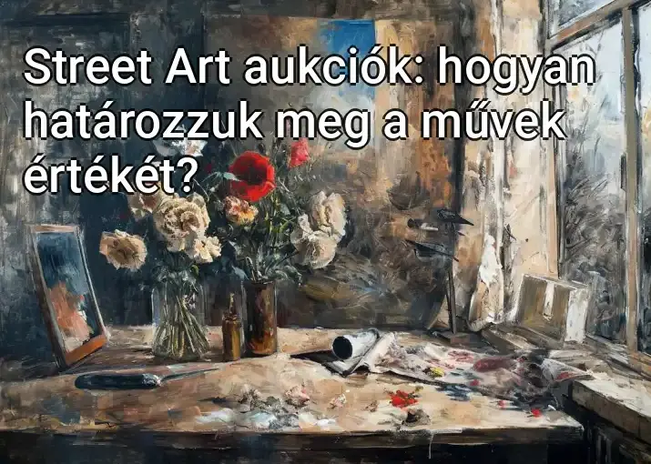 Street Art aukciók: hogyan határozzuk meg a művek értékét?