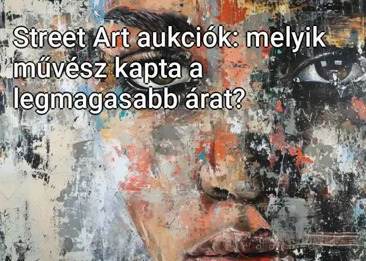 Street Art aukciók: melyik művész kapta a legmagasabb árat?