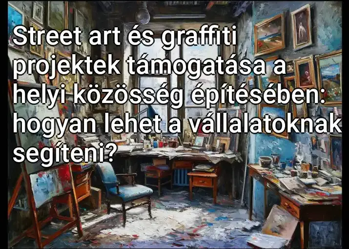 Street art és graffiti projektek támogatása a helyi közösség építésében: hogyan lehet a vállalatoknak segíteni?