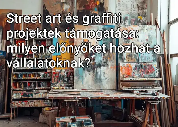 Street art és graffiti projektek támogatása: milyen előnyöket hozhat a vállalatoknak?