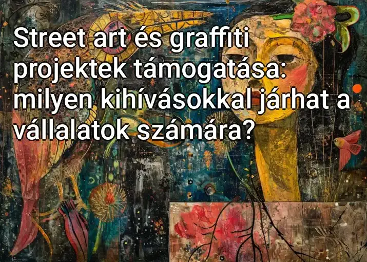 Street art és graffiti projektek támogatása: milyen kihívásokkal járhat a vállalatok számára?