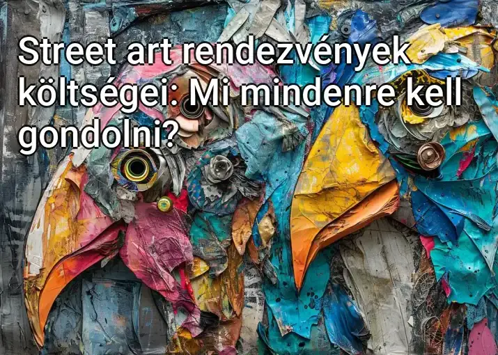 Street art rendezvények költségei: Mi mindenre kell gondolni?