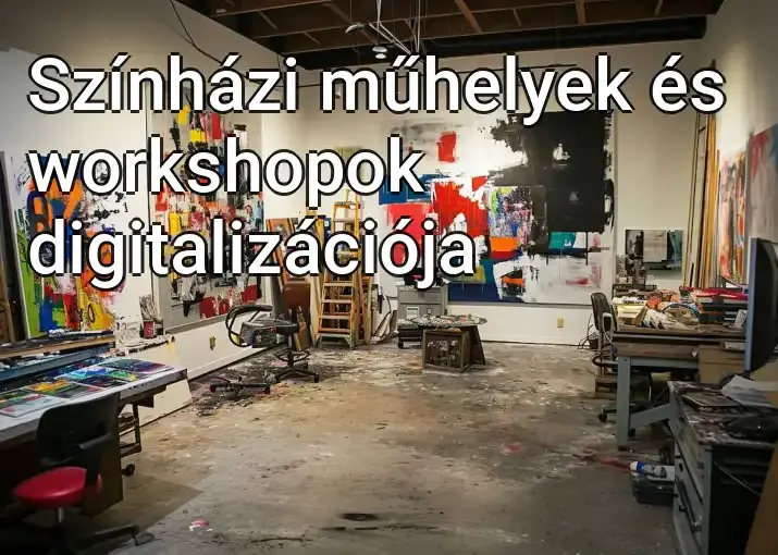 Színházi műhelyek és workshopok digitalizációja