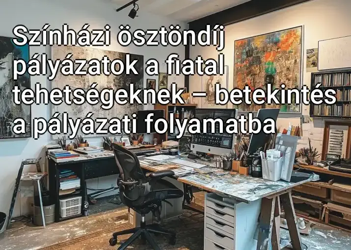 Színházi ösztöndíj pályázatok a fiatal tehetségeknek – betekintés a pályázati folyamatba