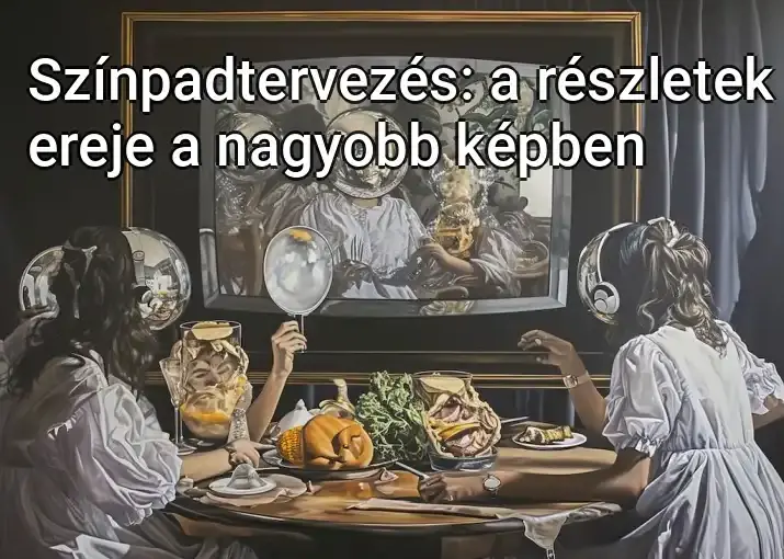 Színpadtervezés: a részletek ereje a nagyobb képben