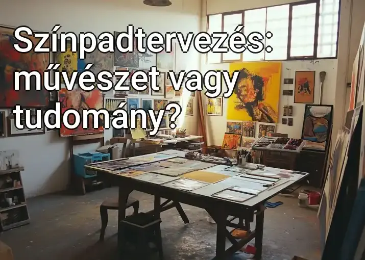 Színpadtervezés: művészet vagy tudomány?