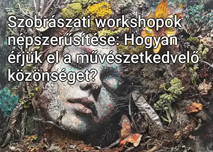 Szobrászati workshopok népszerűsítése: Hogyan érjük el a művészetkedvelő közönséget?