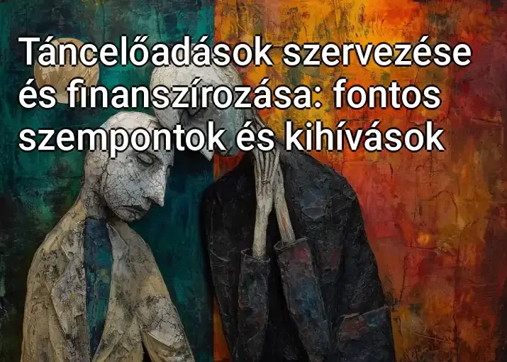 Táncelőadások szervezése és finanszírozása: fontos szempontok és kihívások