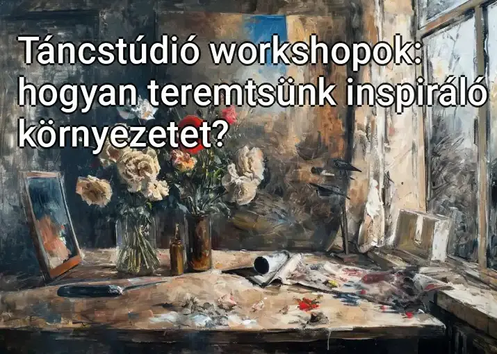 Táncstúdió workshopok: hogyan teremtsünk inspiráló környezetet?