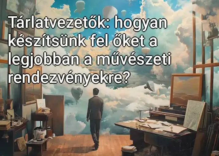 Tárlatvezetők: hogyan készítsünk fel őket a legjobban a művészeti rendezvényekre?