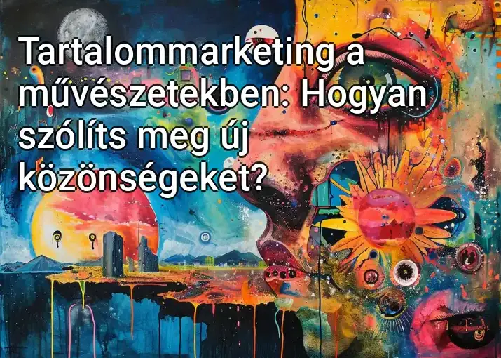 Tartalommarketing a művészetekben: Hogyan szólíts meg új közönségeket?