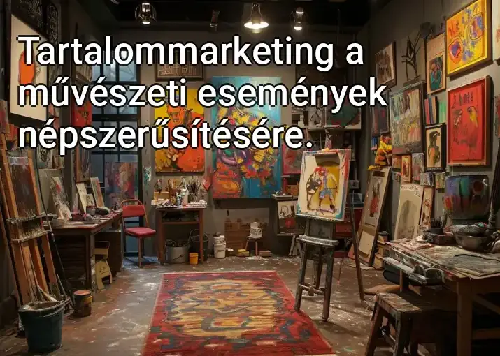 Tartalommarketing a művészeti események népszerűsítésére.