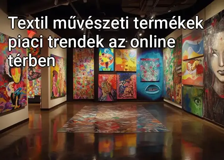 Textil művészeti termékek piaci trendek az online térben