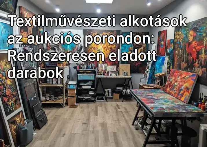 Textilművészeti alkotások az aukciós porondon: Rendszeresen eladott darabok