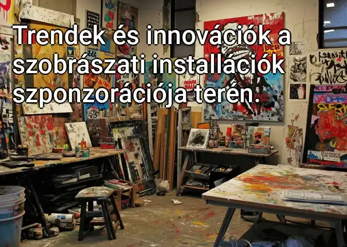 Trendek és innovációk a szobrászati installációk szponzorációja terén.