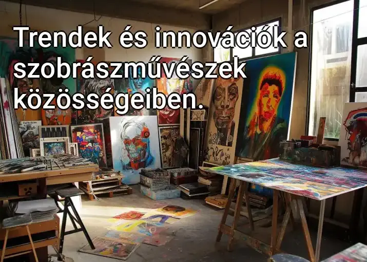 Trendek és innovációk a szobrászművészek közösségeiben.