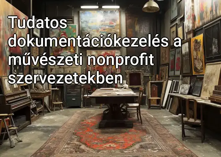 Tudatos dokumentációkezelés a művészeti nonprofit szervezetekben