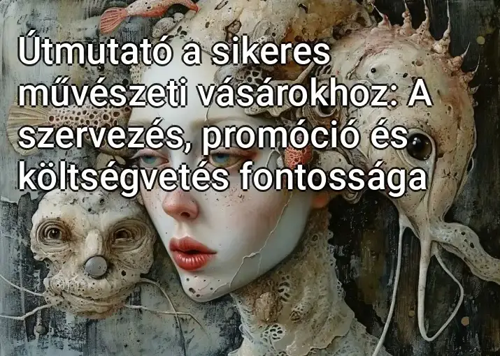 Útmutató a sikeres művészeti vásárokhoz: A szervezés, promóció és költségvetés fontossága