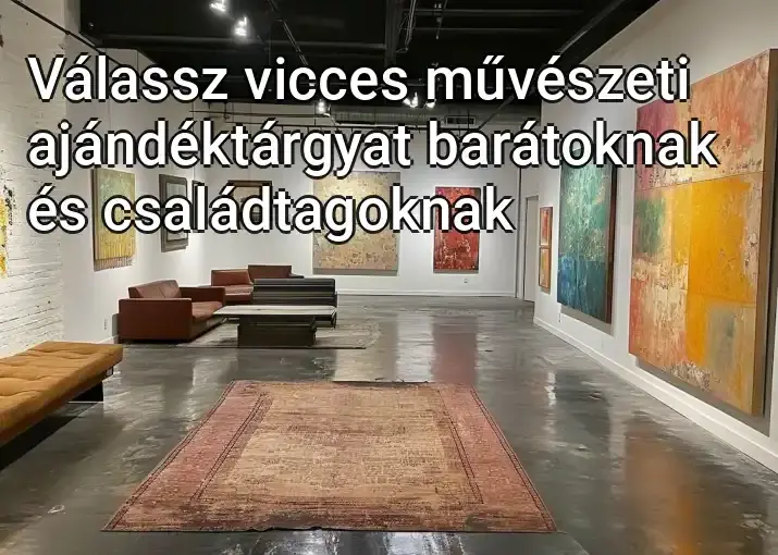 Válassz vicces művészeti ajándéktárgyat barátoknak és családtagoknak