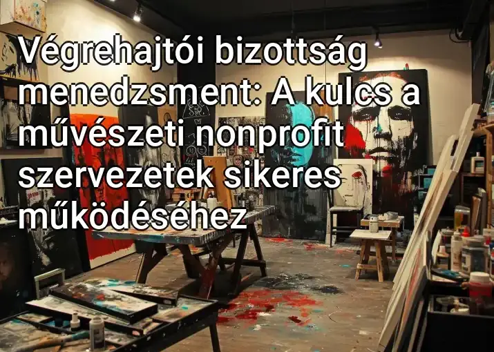 Végrehajtói bizottság menedzsment: A kulcs a művészeti nonprofit szervezetek sikeres működéséhez