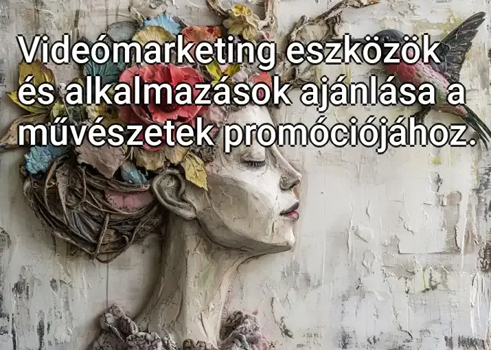 Videómarketing eszközök és alkalmazások ajánlása a művészetek promóciójához.