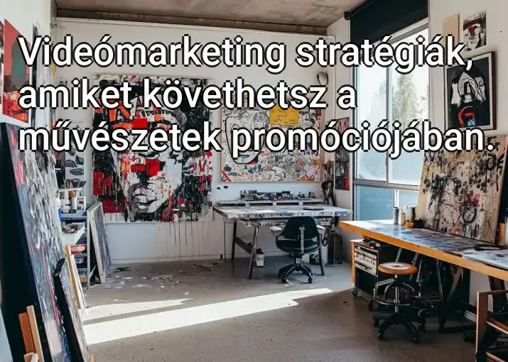 Videómarketing stratégiák, amiket követhetsz a művészetek promóciójában.