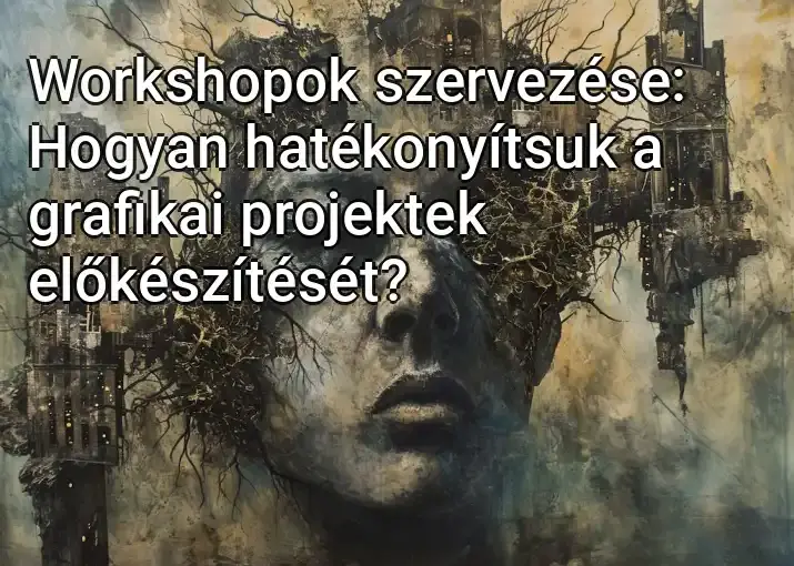 Workshopok szervezése: Hogyan hatékonyítsuk a grafikai projektek előkészítését?