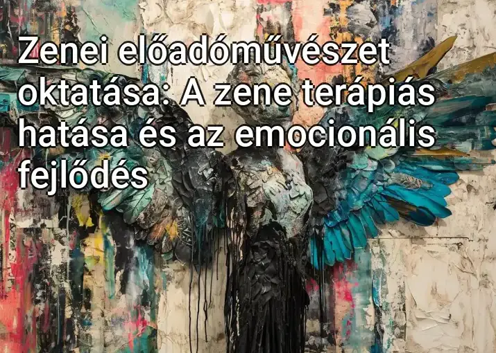 Zenei előadóművészet oktatása: A zene terápiás hatása és az emocionális fejlődés