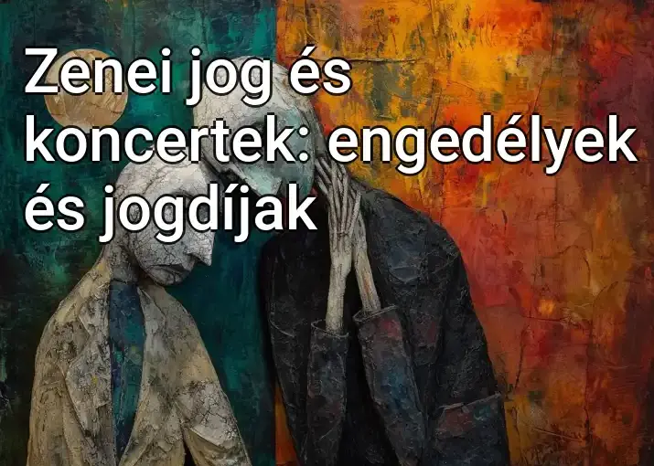 Zenei jog és koncertek: engedélyek és jogdíjak