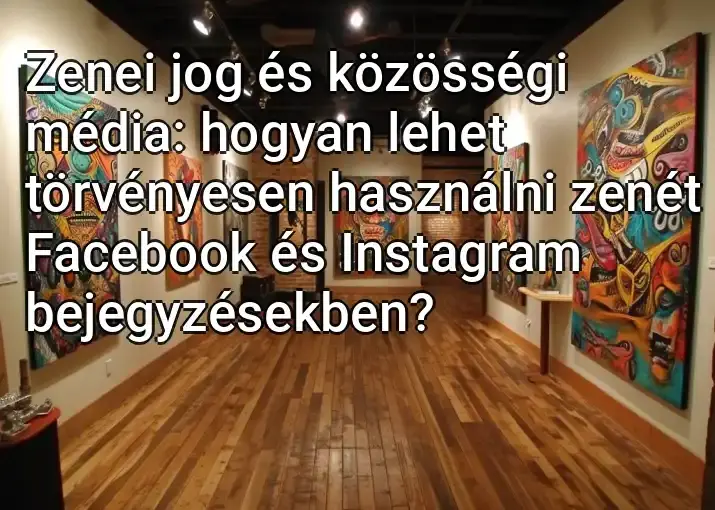 Zenei jog és közösségi média: hogyan lehet törvényesen használni zenét Facebook és Instagram bejegyzésekben?