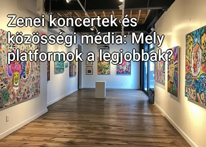 Zenei koncertek és közösségi média: Mely platformok a legjobbak?